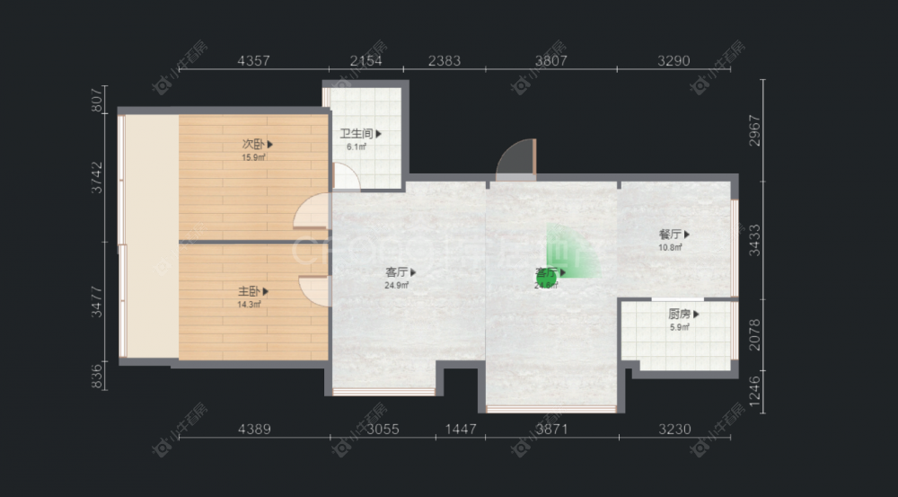 常州华丽雅居在售二手房房源户型图_小牛看房