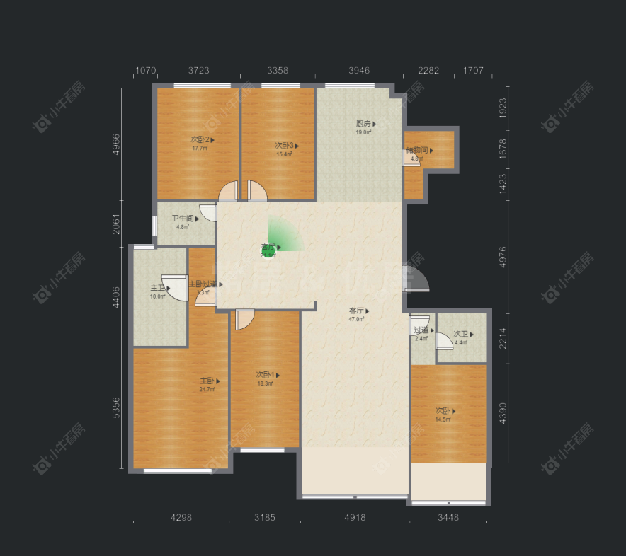 常州金新鼎邦在售二手房房源户型图_小牛看房