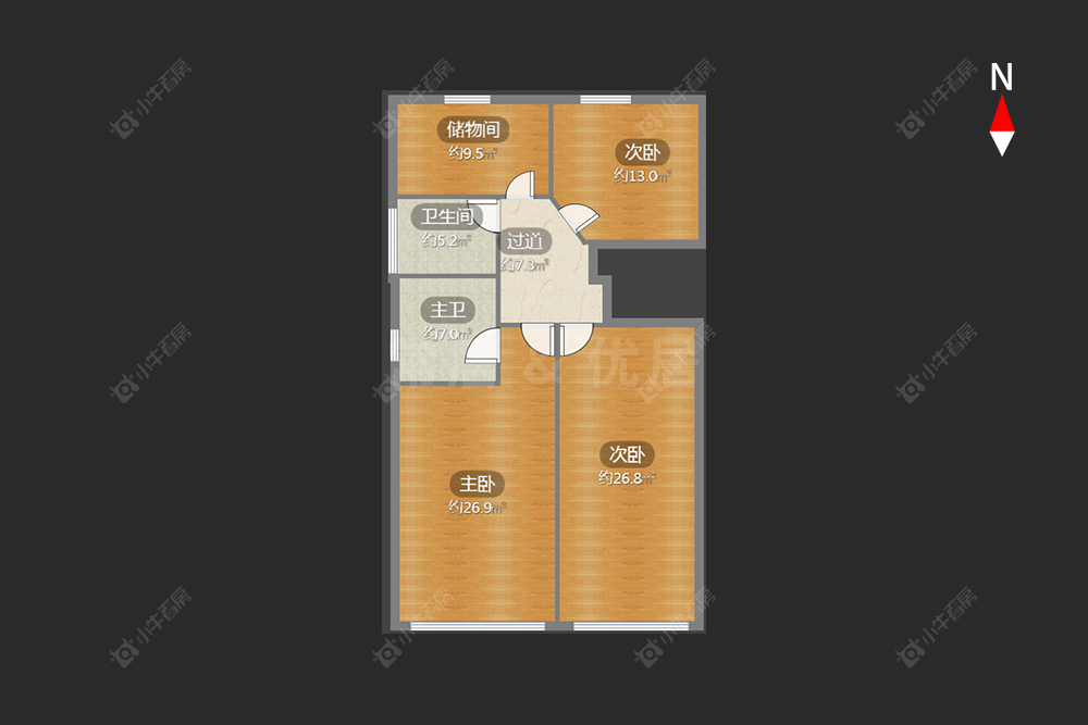 常州中天名园在售二手房房源户型图_小牛看房