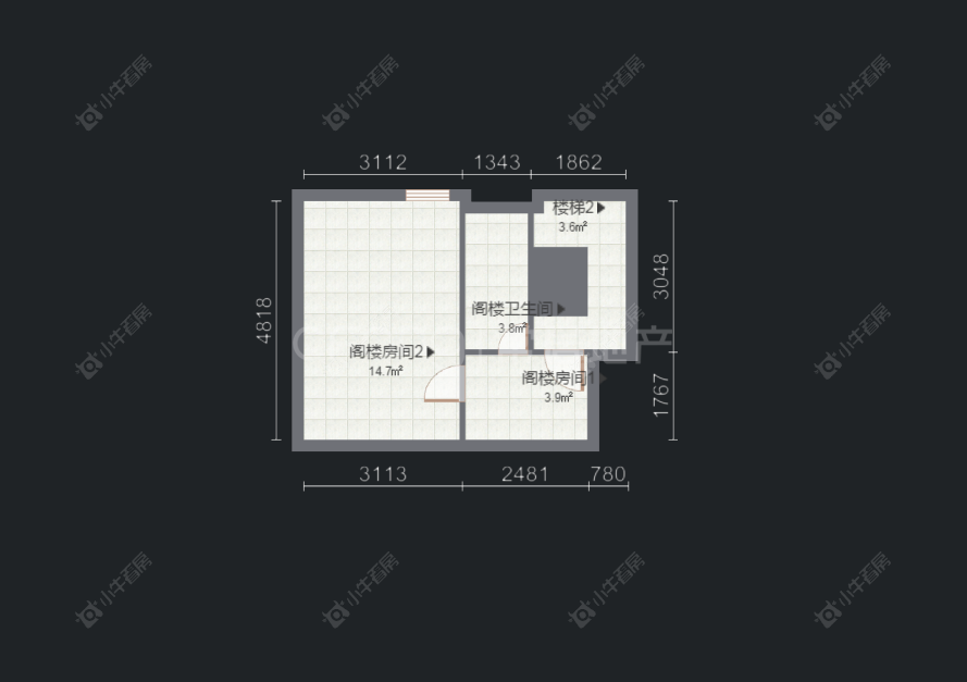 常州红梅西村在售二手房房源户型图_小牛看房