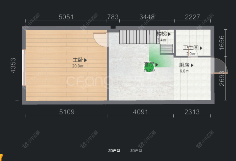 常州银河湾第一城一期在售二手房房源户型图_小牛看房