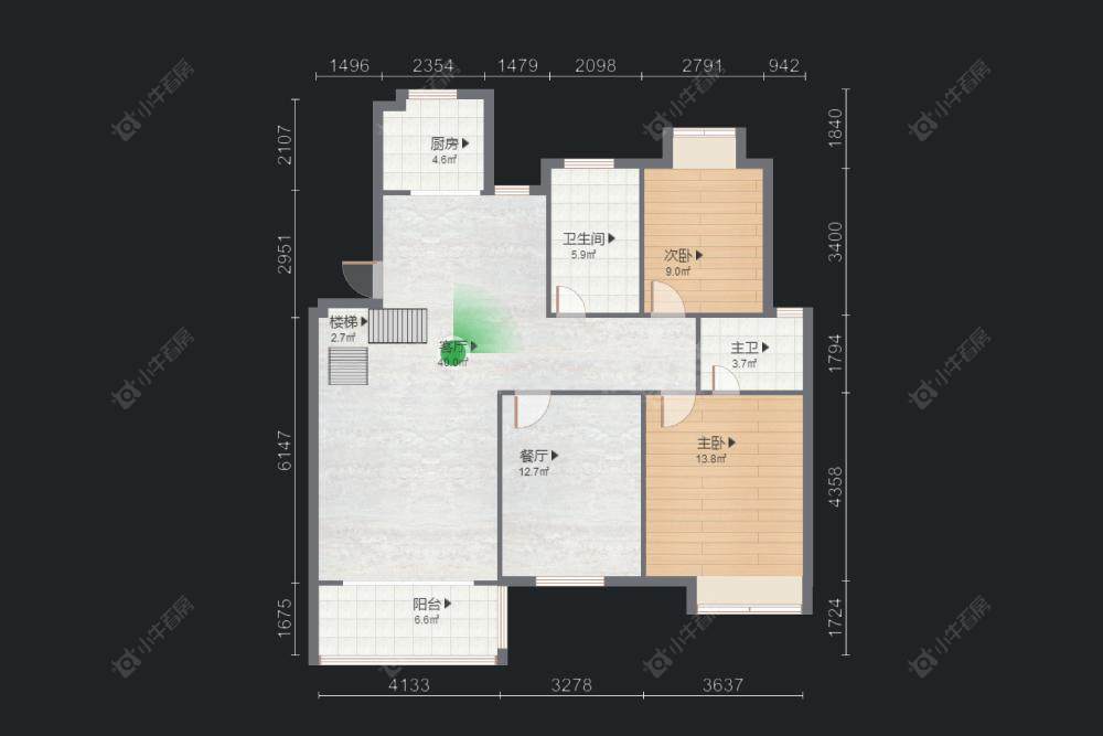 常州四季新城南苑在售二手房房源户型图_小牛看房