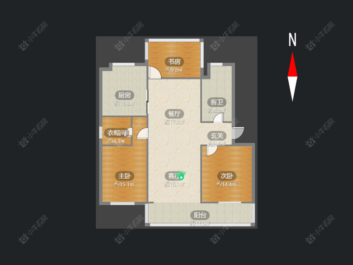 常州荷花池公寓东区在售二手房房源户型图_小牛看房