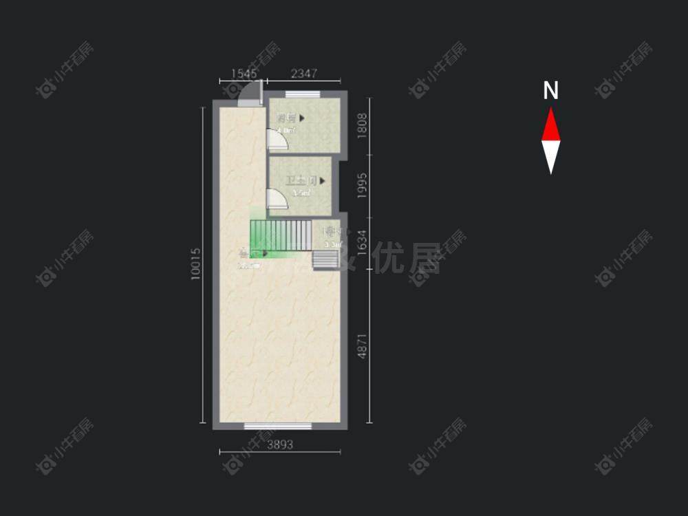 常州新城蓝钻苑东区在售二手房房源户型图_小牛看房