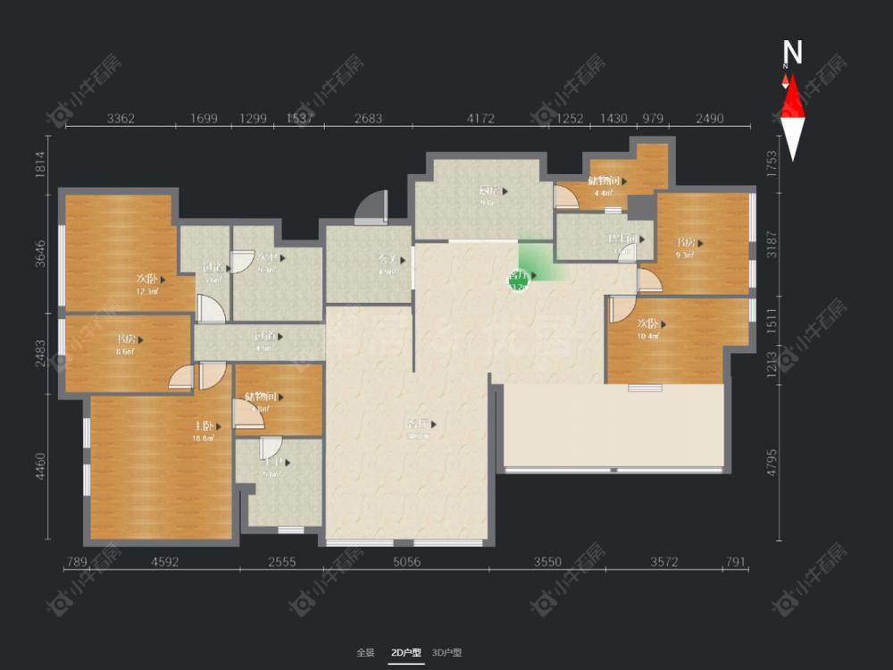 常州新城首府在售二手房房源户型图_小牛看房