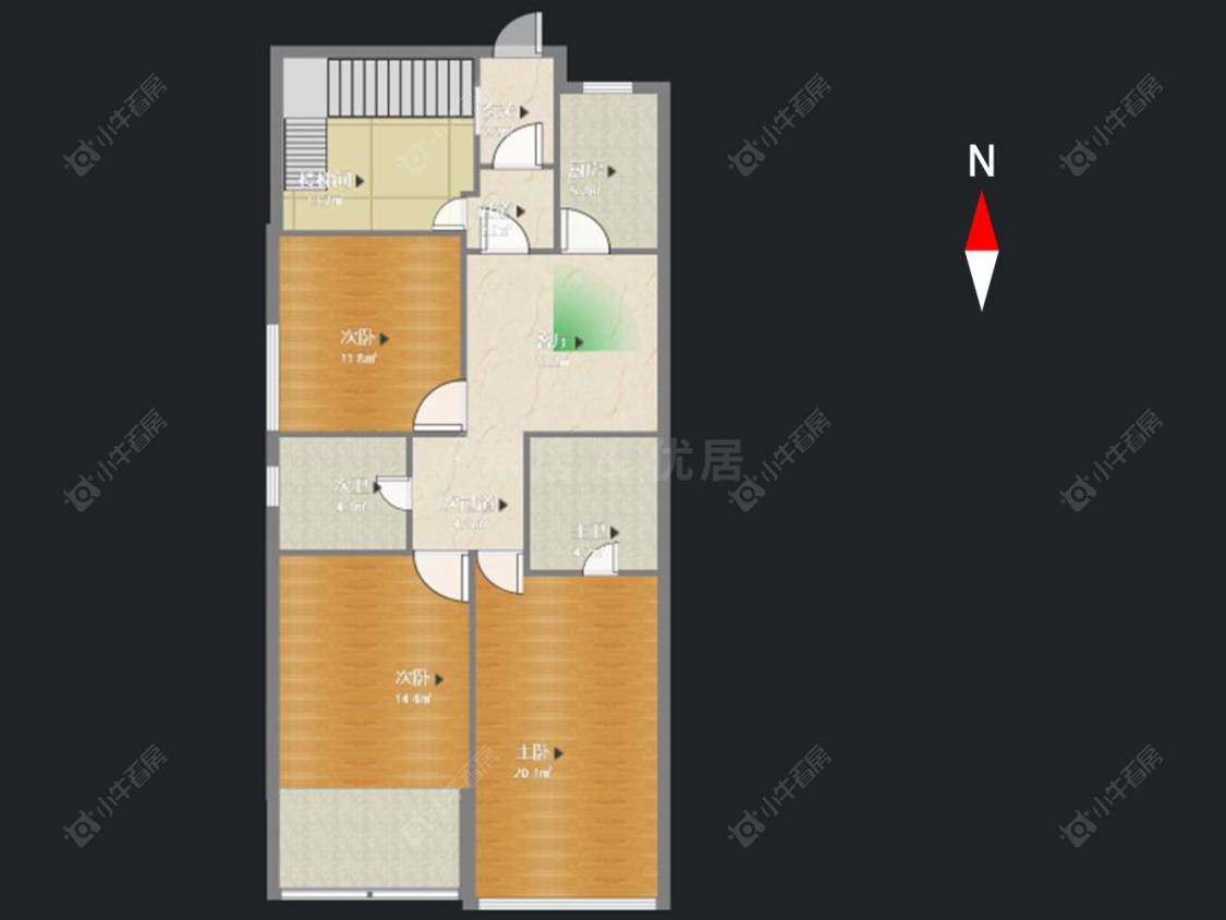 常州中惠商城在售二手房房源户型图_小牛看房