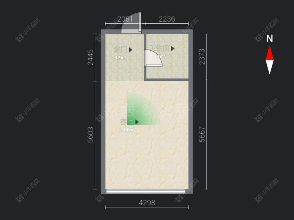 常州凯旋城西区在售二手房房源户型图_小牛看房