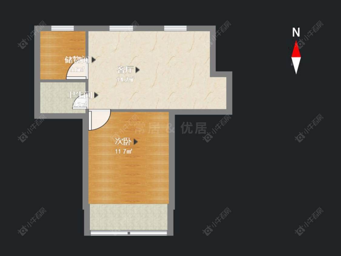 常州清凉新村在售二手房房源户型图_小牛看房