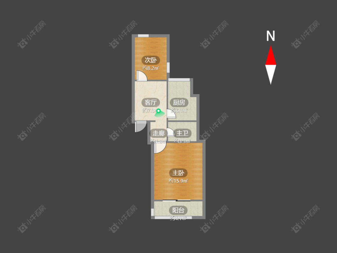 常州红梅新村在售二手房房源户型图_小牛看房