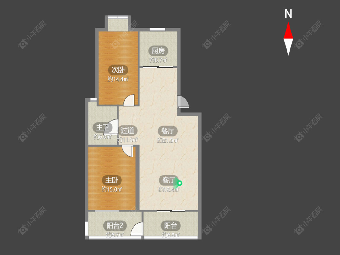 常州金禧园(金坛)在售二手房房源户型图_小牛看房