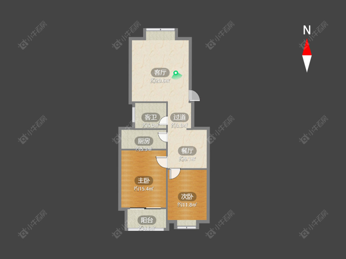 常州枫逸人家在售二手房房源户型图_小牛看房