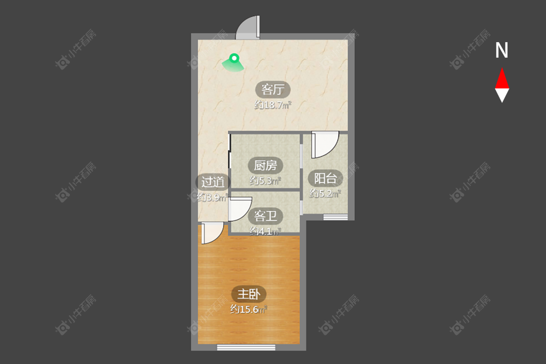 常州新城熙园在售二手房房源户型图_小牛看房