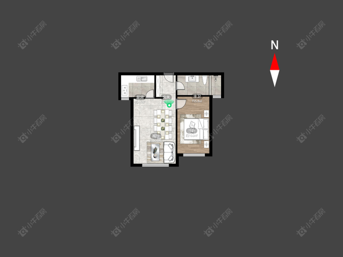 常州金色新城西区在售二手房房源户型图_小牛看房