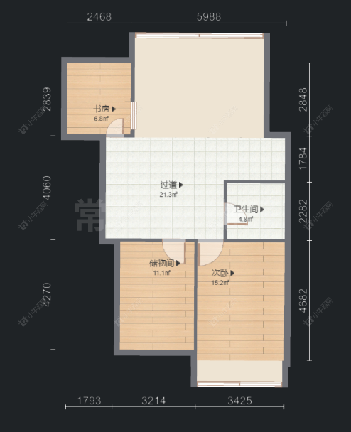 常州兆丰花苑在售二手房房源户型图_小牛看房