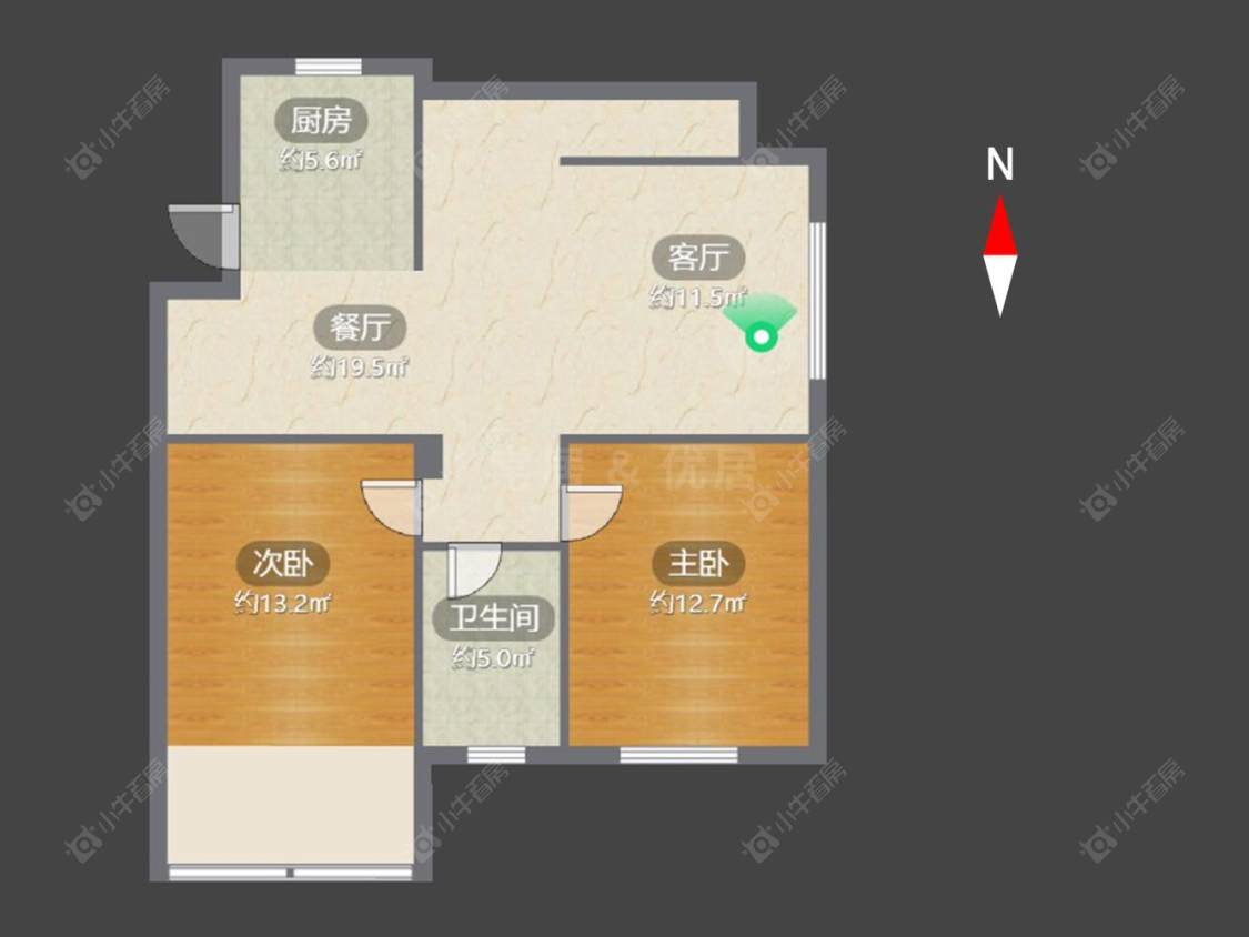 常州前桥新村在售二手房房源户型图_小牛看房