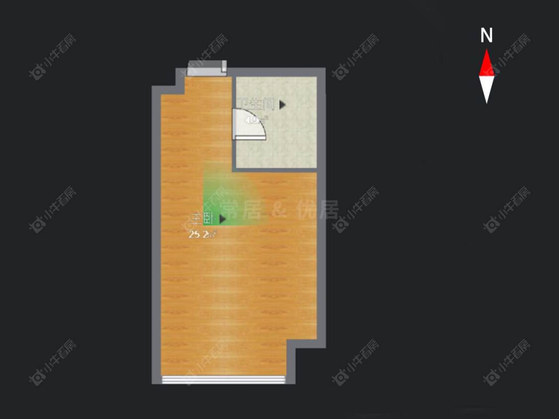 常州新北万达广场在售二手房房源户型图_小牛看房