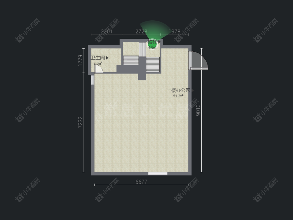 常州富邦广场在售二手房房源户型图_小牛看房