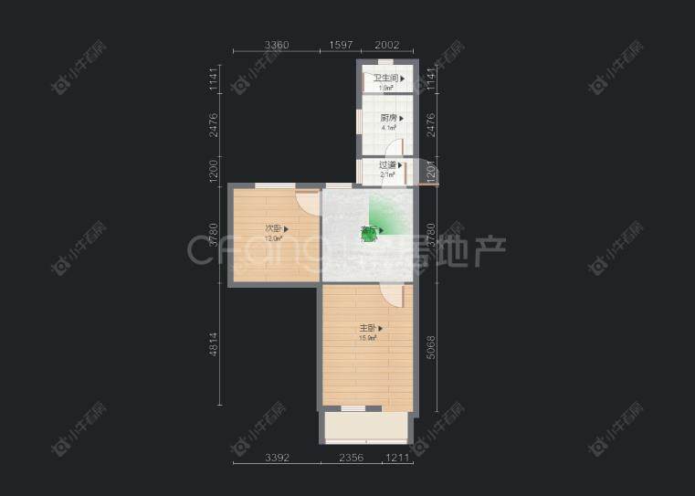 常州电讯宿舍在售二手房房源户型图_小牛看房