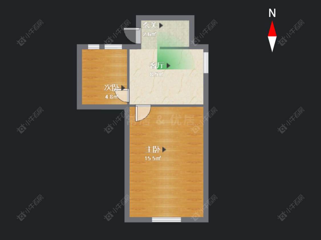 常州常钢宿舍在售二手房房源户型图_小牛看房