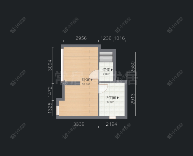 常州御城在售二手房房源户型图_小牛看房