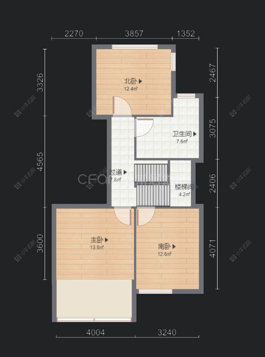 常州紫阳美地山庄别墅区在售二手房房源户型图_小牛看房