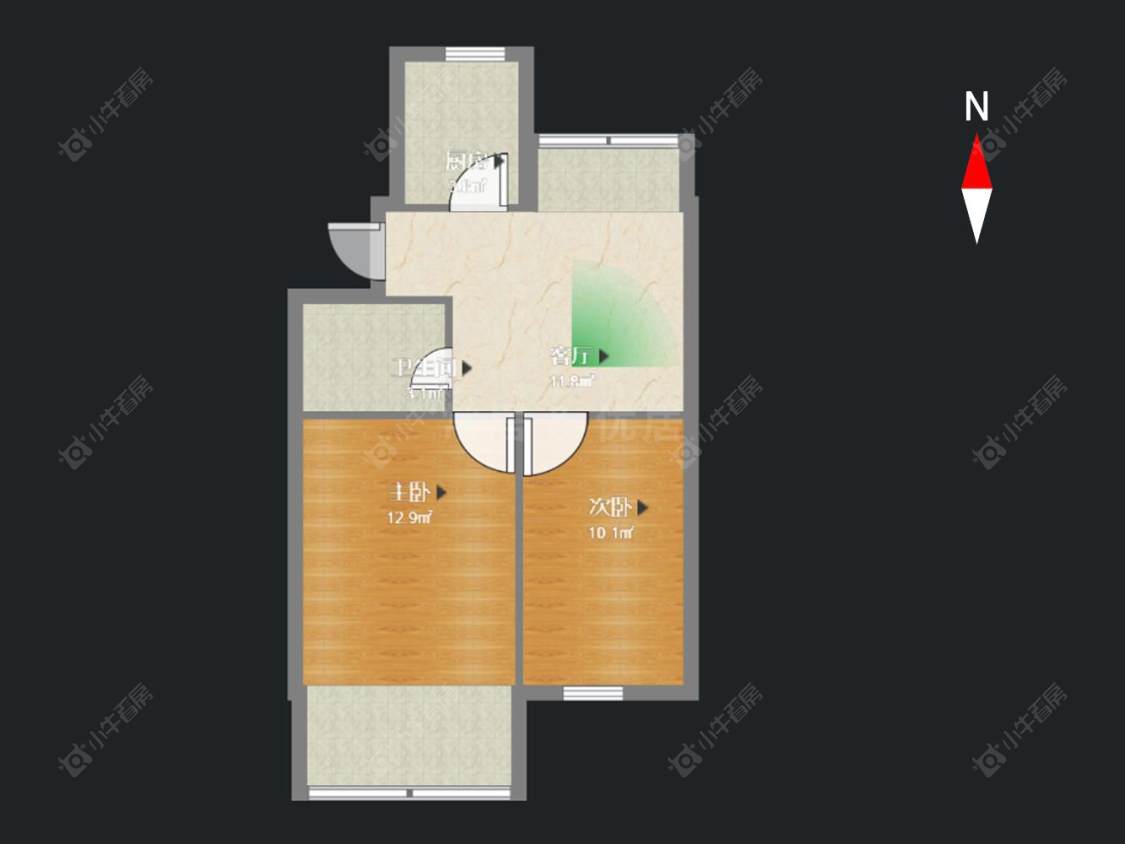 常州劳动新村南区在售二手房房源户型图_小牛看房