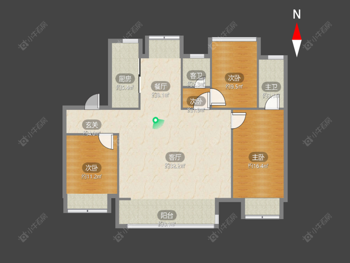 常州碧桂园弘阳花溪源著在售二手房源_小牛看房