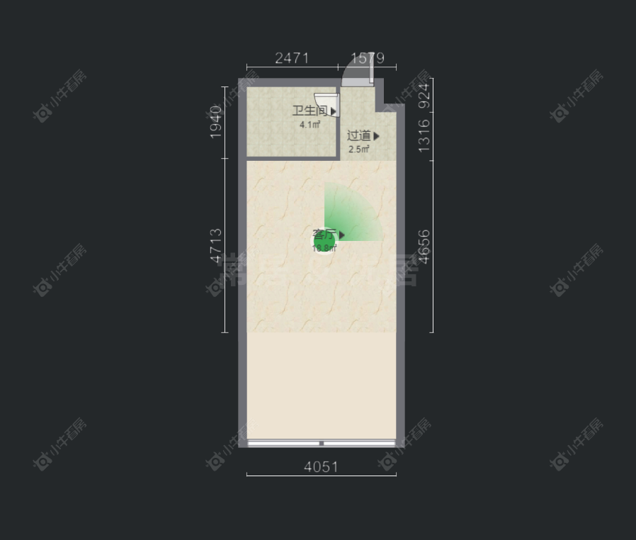 常州金色新城西区在售二手房房源户型图_小牛看房