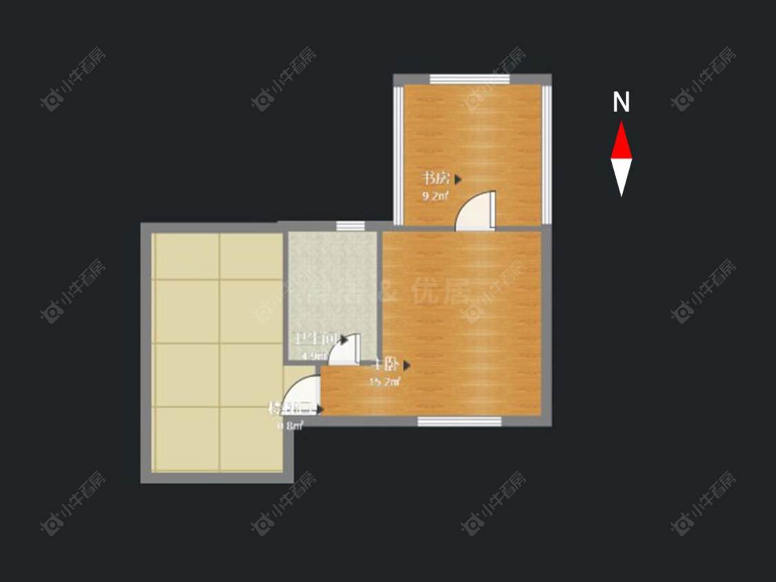 常州龙湖香醍漫步别墅区在售二手房房源户型图_小牛看房