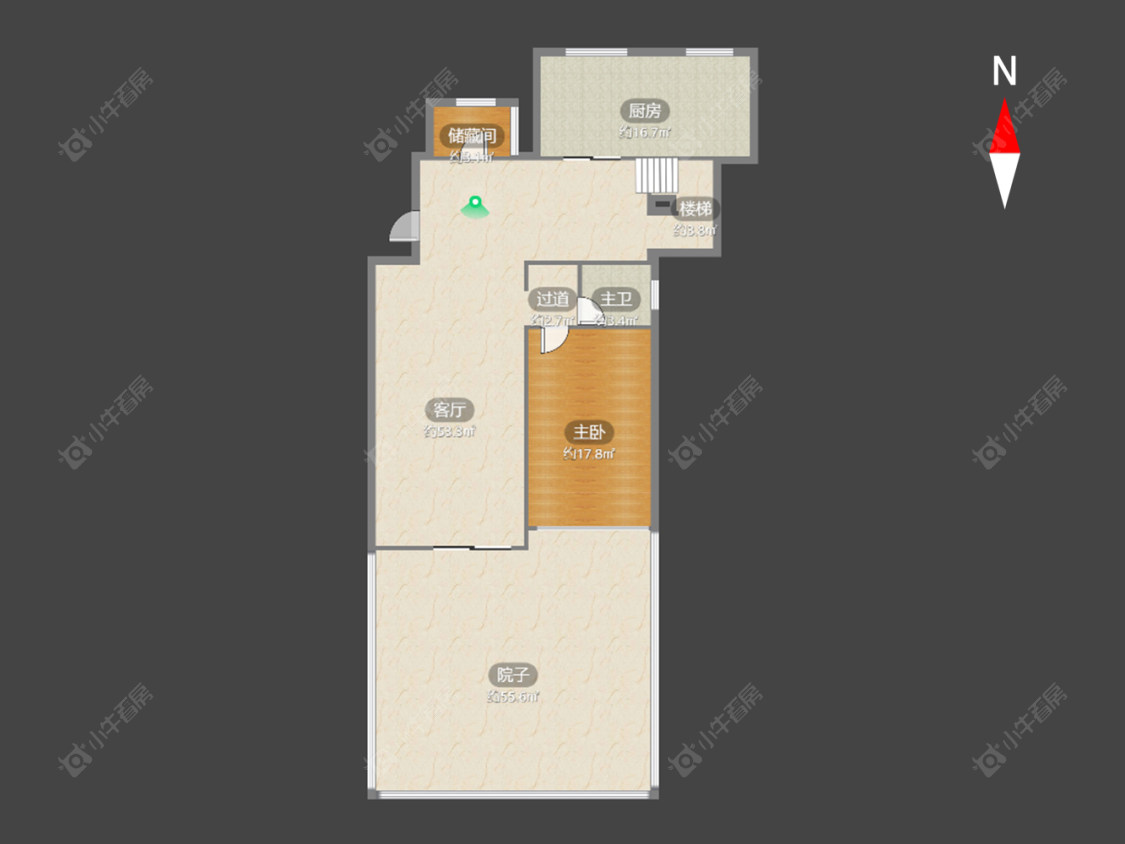 常州蓝色星空在售二手房房源户型图_小牛看房