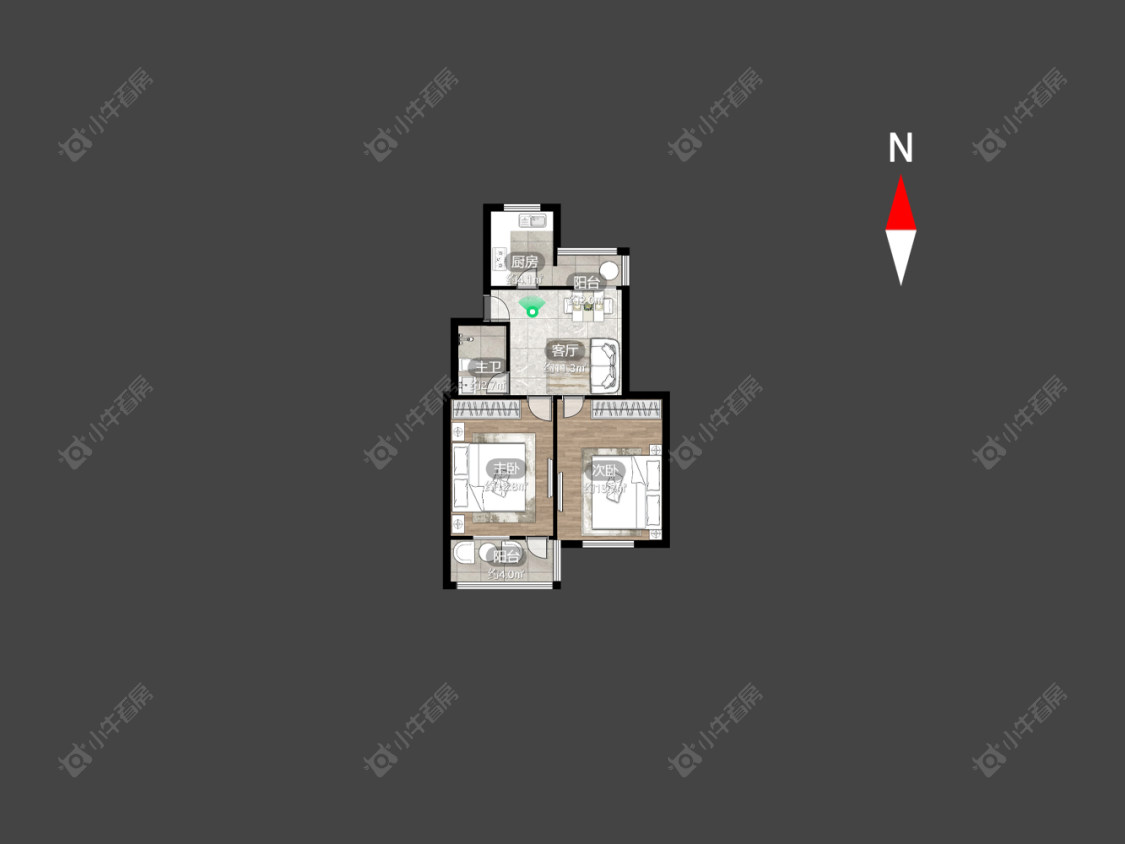 常州红星新村在售二手房房源户型图_小牛看房