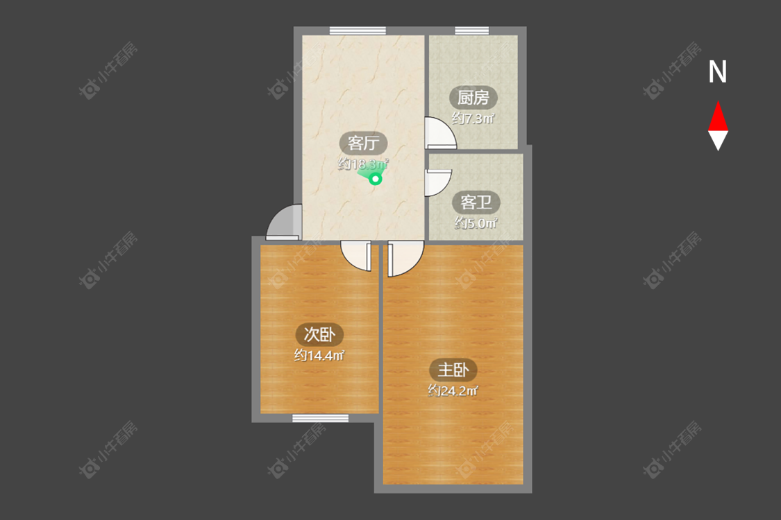 常州东庄新村在售二手房房源户型图_小牛看房