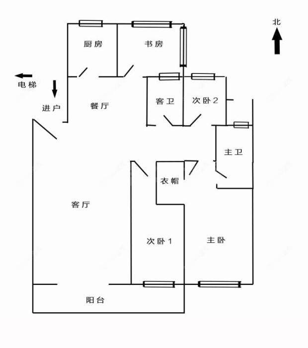 常州天安河滨花园在售二手房房源户型图_小牛看房