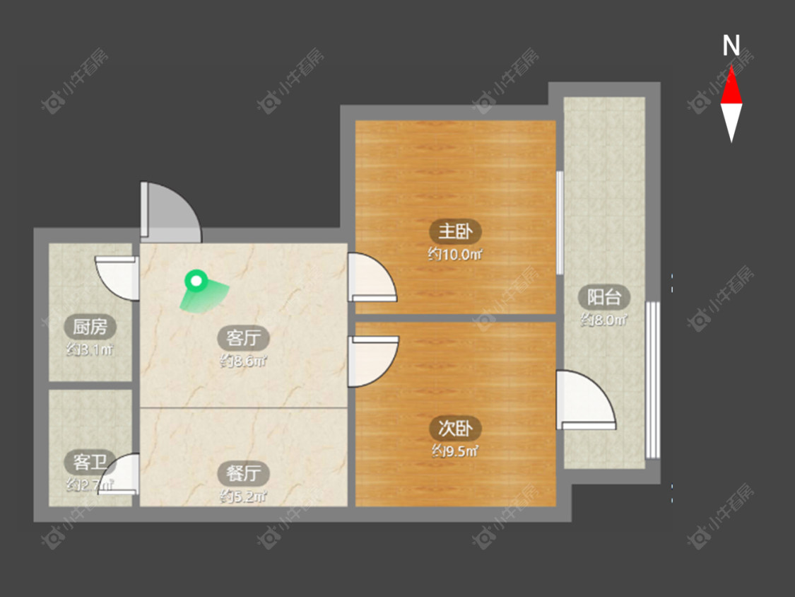 常州万泽大厦在售二手房房源户型图_小牛看房