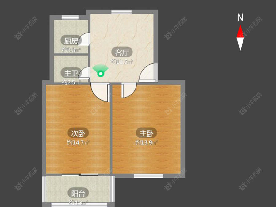 常州花园新村（钟楼）在售二手房房源户型图_小牛看房