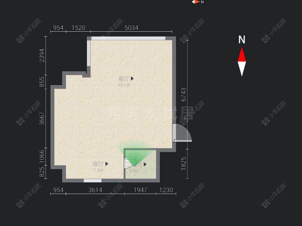 常州亚泰财富中心在售二手房房源户型图_小牛看房