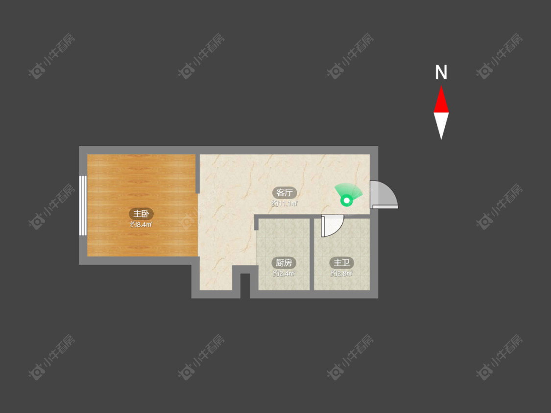 常州东方国际公寓在售二手房房源户型图_小牛看房