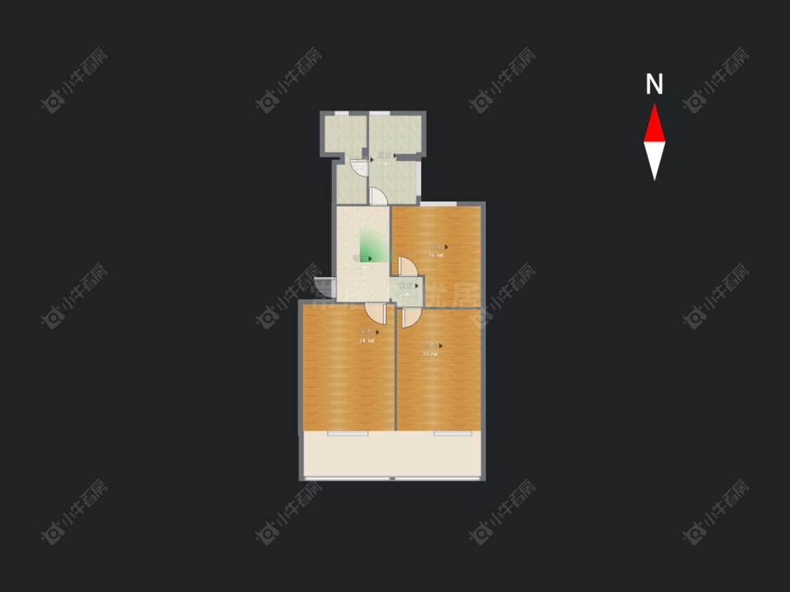 常州县北新村在售二手房房源户型图_小牛看房