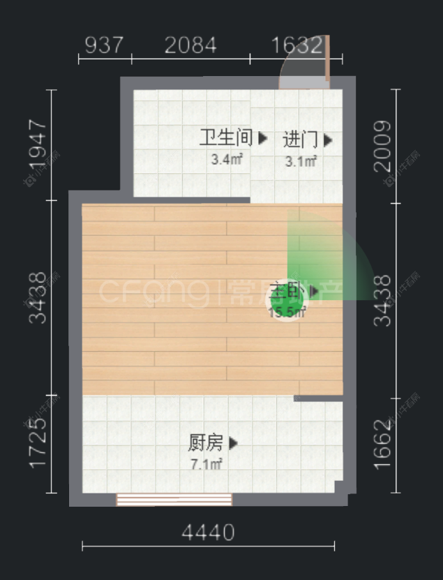 常州保纳商业广场在售二手房房源户型图_小牛看房