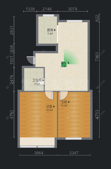 常州大诚苑在售二手房房源户型图_小牛看房