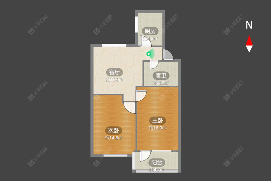 常州丽华南村在售二手房房源户型图_小牛看房
