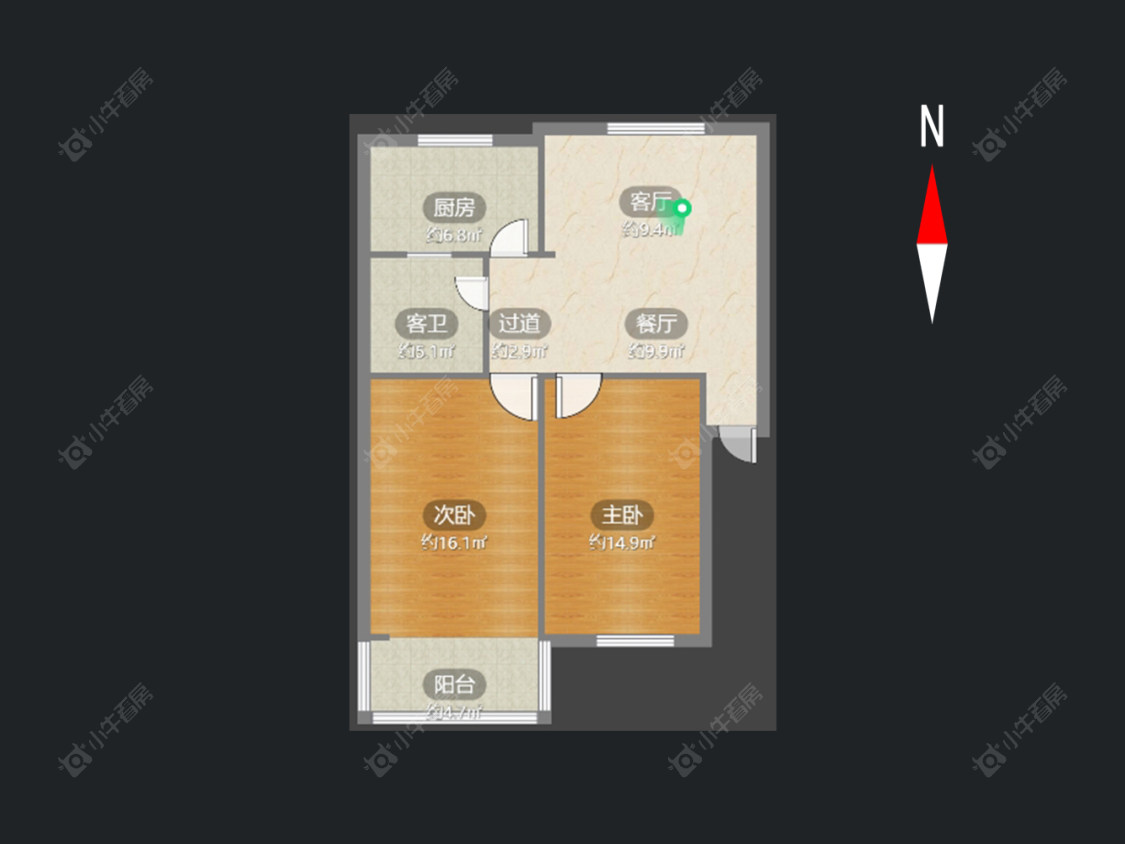 常州飞龙东路在售二手房房源户型图_小牛看房