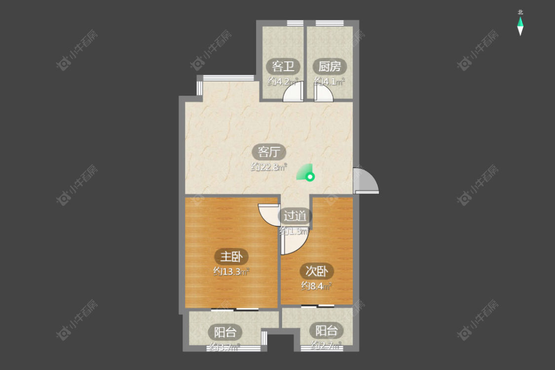 常州九洲新家园在售二手房房源户型图_小牛看房