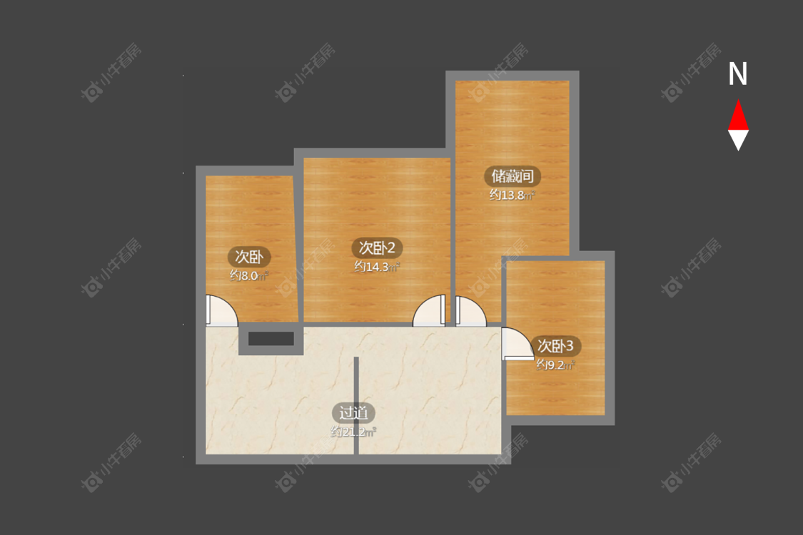 常州东庄阳湖小区在售二手房房源户型图_小牛看房