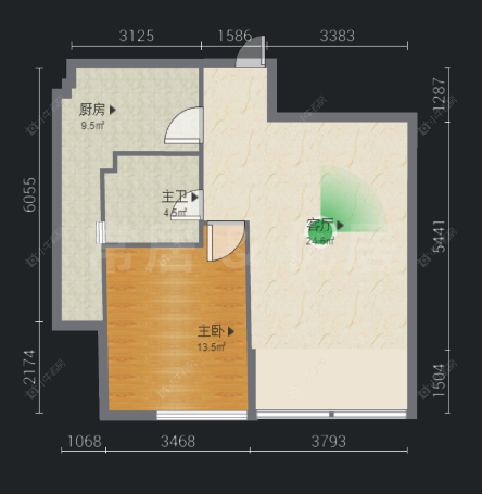 常州泰盈八千里在售二手房房源户型图_小牛看房