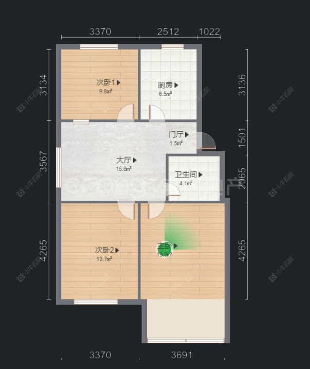 常州兰翔二村在售二手房_小牛看房