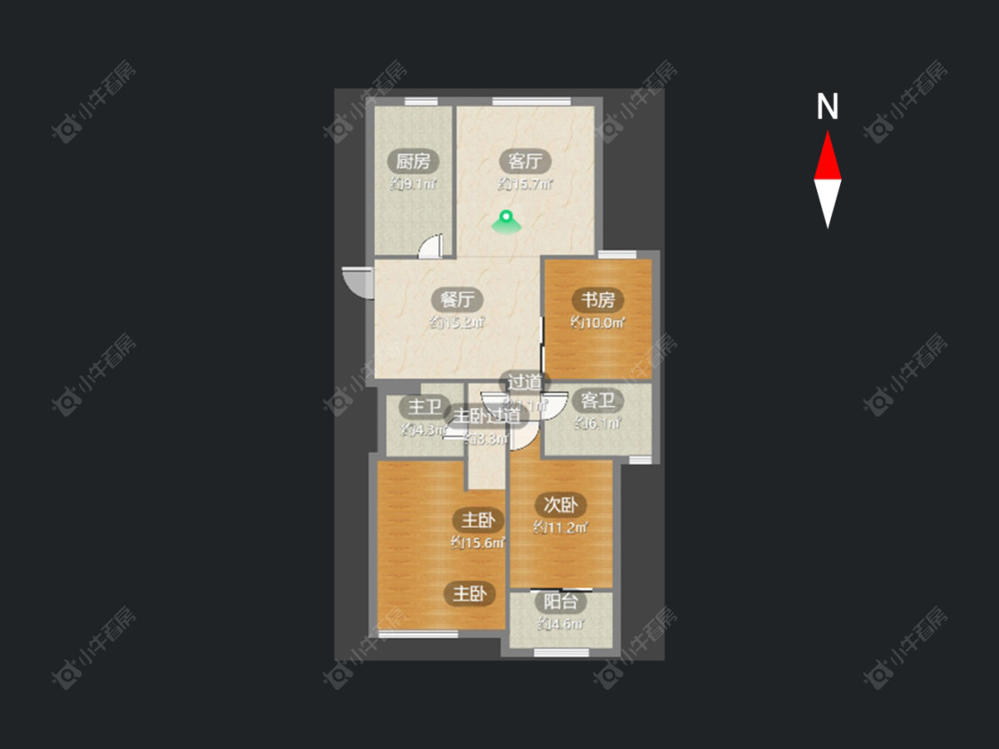 常州金新鼎邦在售二手房房源户型图_小牛看房