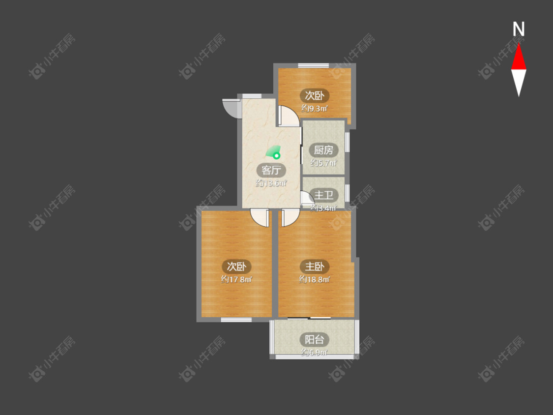 常州广化里在售二手房房源户型图_小牛看房