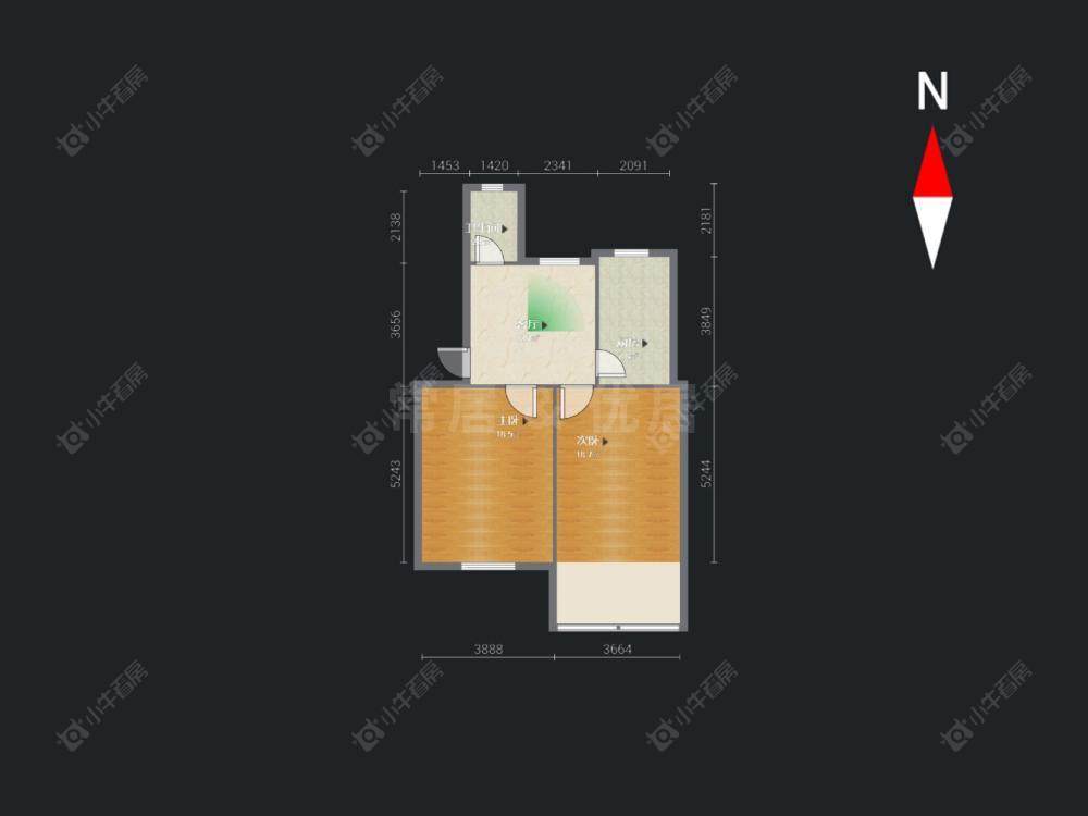 常州北环新村在售二手房房源户型图_小牛看房