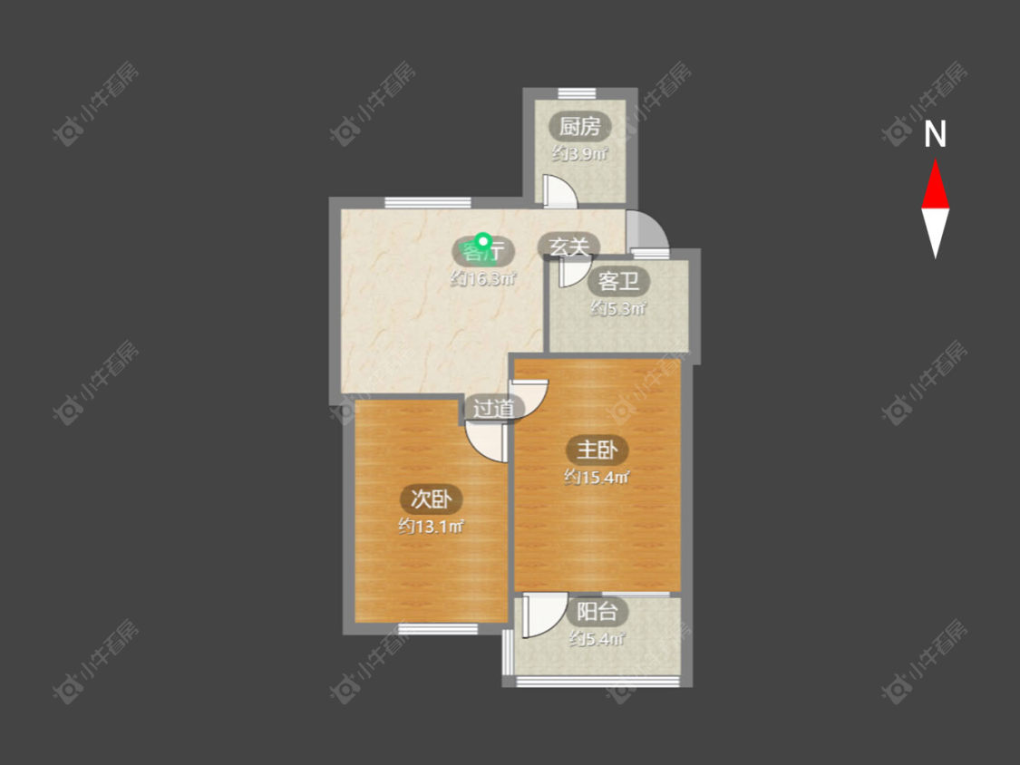 常州翠竹新村南区在售二手房房源户型图_小牛看房
